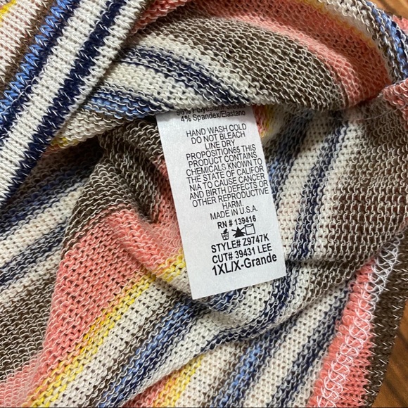 🆕Zenobia Striped Knit Tunic - Picture 4 of 6